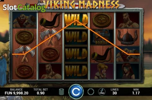 Скрин4. Viking Madness слот