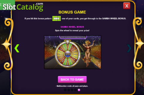 Скрин9. Bingo Samba Rio слот