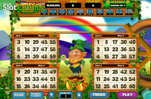 Скрин2. Bingo Trevo da Sorte слот