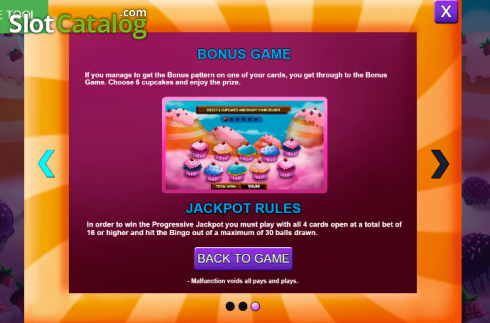Скрин7. Bingolicious (Caleta Gaming) слот