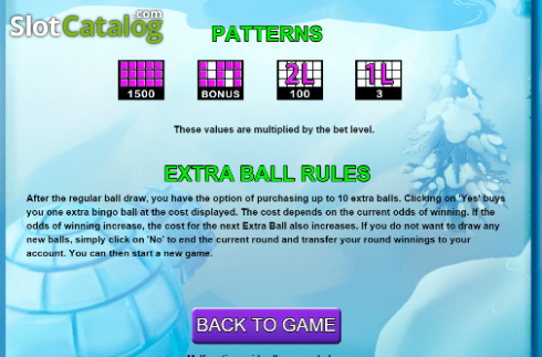 Скрин6. Bingo Iglu слот
