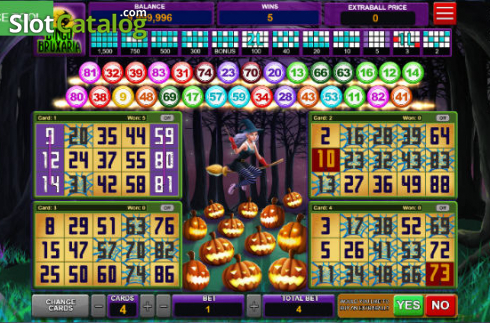 Скрин3. Bingo Bruxaria слот