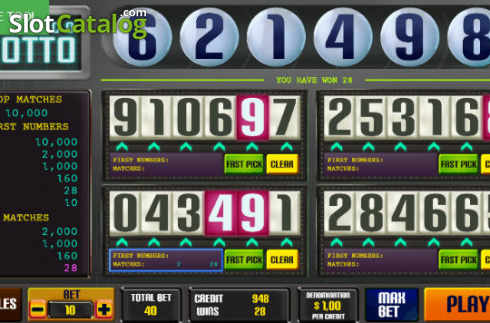Скрин3. Atomico Lotto слот