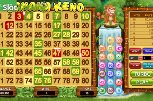 Скрин3. Banana Keno слот