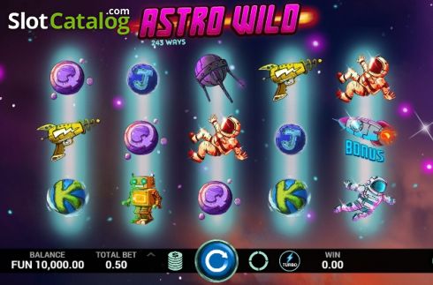 Скрин2. Astro Wild (Caleta Gaming) слот