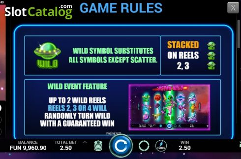 Скрин6. Astro Wild (Caleta Gaming) слот