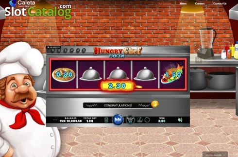 Скрин3. Hungry Chef Pickem слот