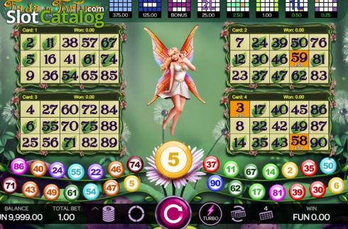Скрин3. Bingo Fada da Fortuna слот