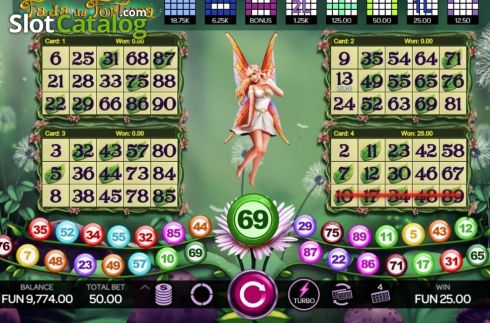 Скрин4. Bingo Fada da Fortuna слот