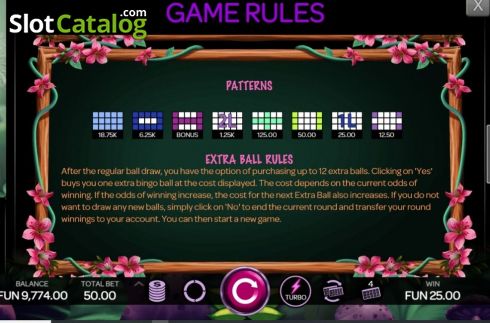 Скрин7. Bingo Fada da Fortuna слот