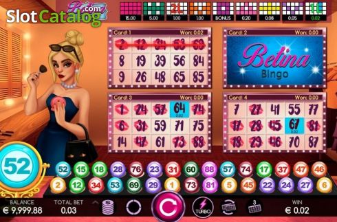 Скрин2. Betina Bingo слот
