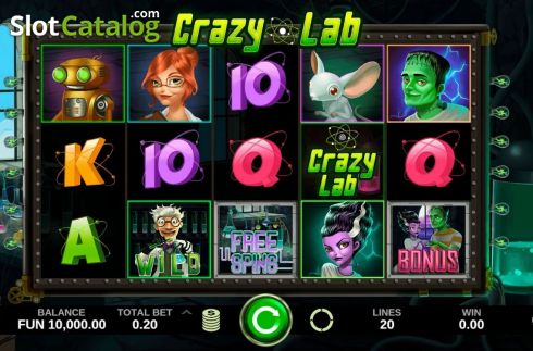 Скрин2. Crazy Lab (Caleta Gaming) слот