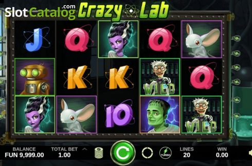 Скрин3. Crazy Lab (Caleta Gaming) слот