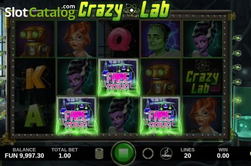 Скрин5. Crazy Lab (Caleta Gaming) слот