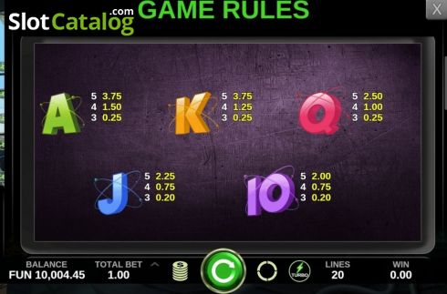 Скрин8. Crazy Lab (Caleta Gaming) слот