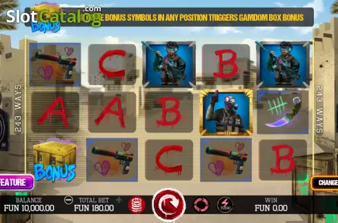 Скрин3. Gamdom Strike слот