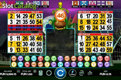 Скрин3. Bingo Halloween слот