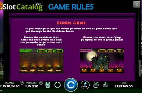 Скрин9. Bingo Halloween слот