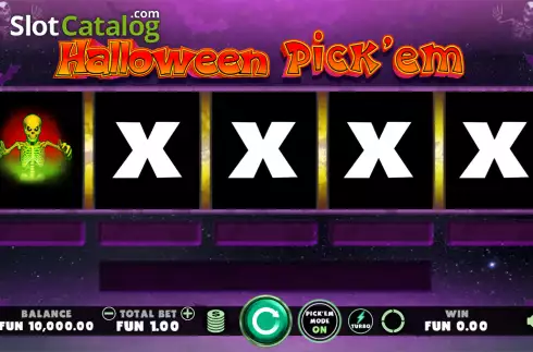 Скрин2. Halloween Pick'em слот