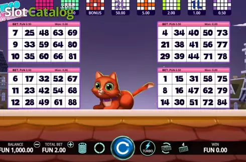 Скрин2. Bingo Gatinho слот