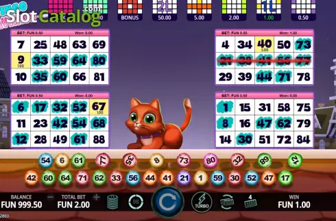 Скрин3. Bingo Gatinho слот