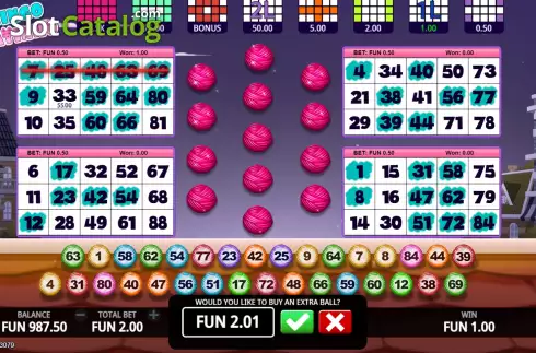 Скрин4. Bingo Gatinho слот