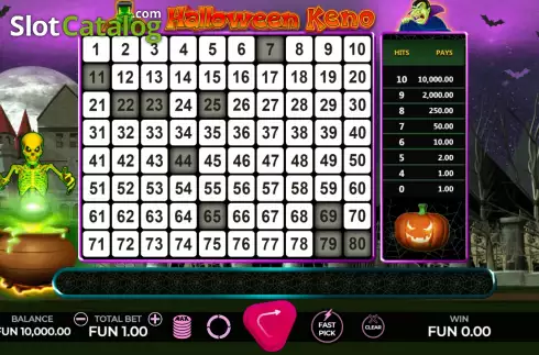 Скрин2. Halloween Lotto слот