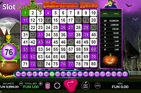 Скрин4. Halloween Lotto слот