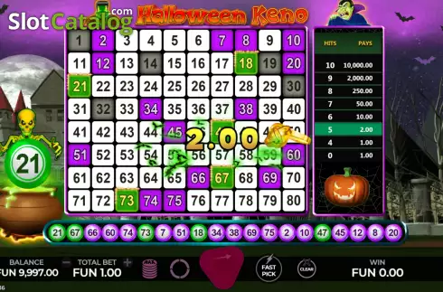 Скрин6. Halloween Lotto слот