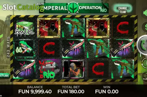 Скрин2. Imperial: Operation Rio слот