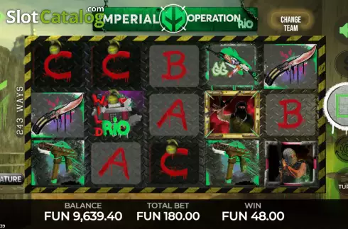 Скрин3. Imperial: Operation Rio слот
