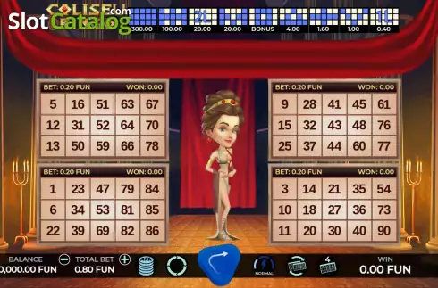 Скрин2. Coliseu Bingo слот