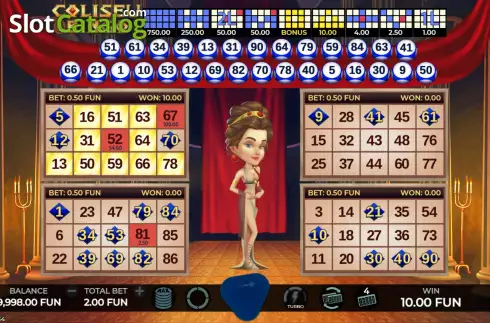 Скрин3. Coliseu Bingo слот