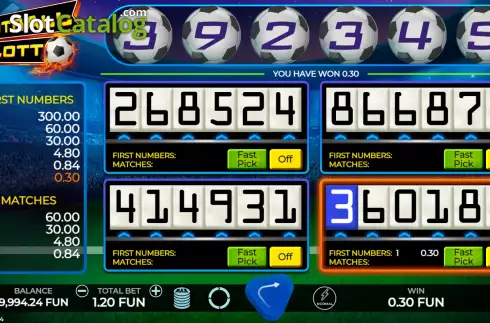 Скрин4. Football Lotto слот