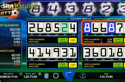 Скрин5. Football Lotto слот