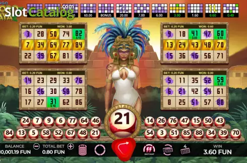 Скрин5. Bingo Tesoro Maya слот