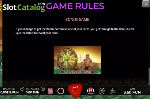 Скрин9. Bingo Tesoro Maya слот