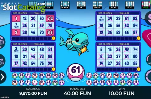 Скрин4. @Whale Bingo слот