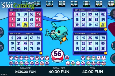 Скрин5. @Whale Bingo слот