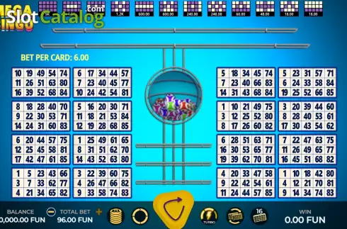 Скрин2. Mega Bingo слот