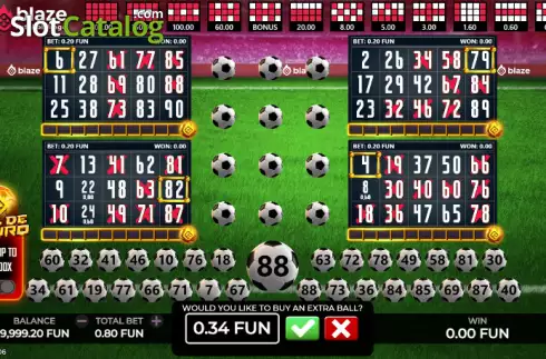 Скрин3. Blaze Futebol Bingo слот
