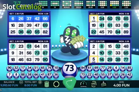 Скрин3. 747 Bingo слот