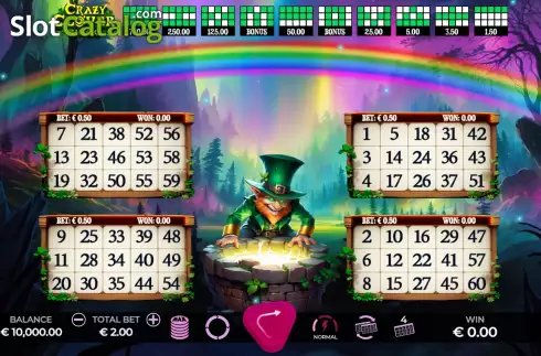Скрин2. Crazy Clover Bingo слот