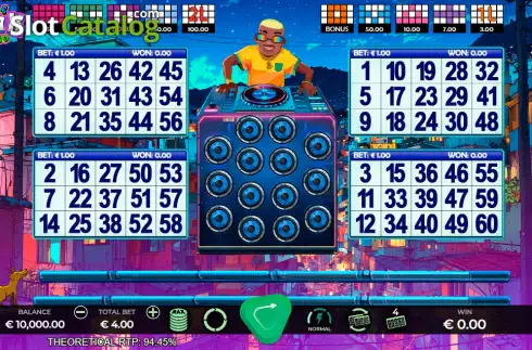 Скрин2. Baile Funk Bingo слот
