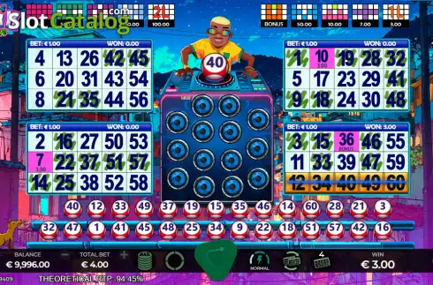 Скрин3. Baile Funk Bingo слот