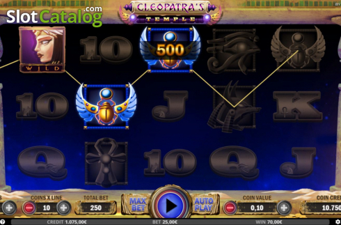Скрин4. Cleopatras Temple слот