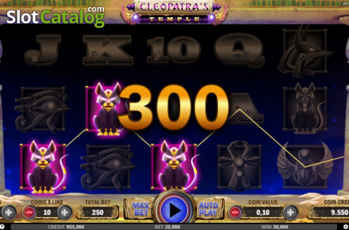 Скрин5. Cleopatras Temple слот