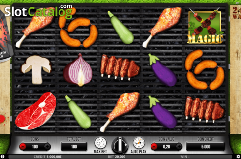 Скрин2. Lucky BBQ слот