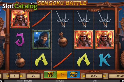 Скрин2. Sengoku Battle слот