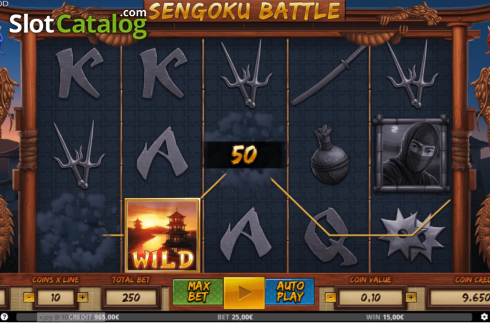 Скрин3. Sengoku Battle слот